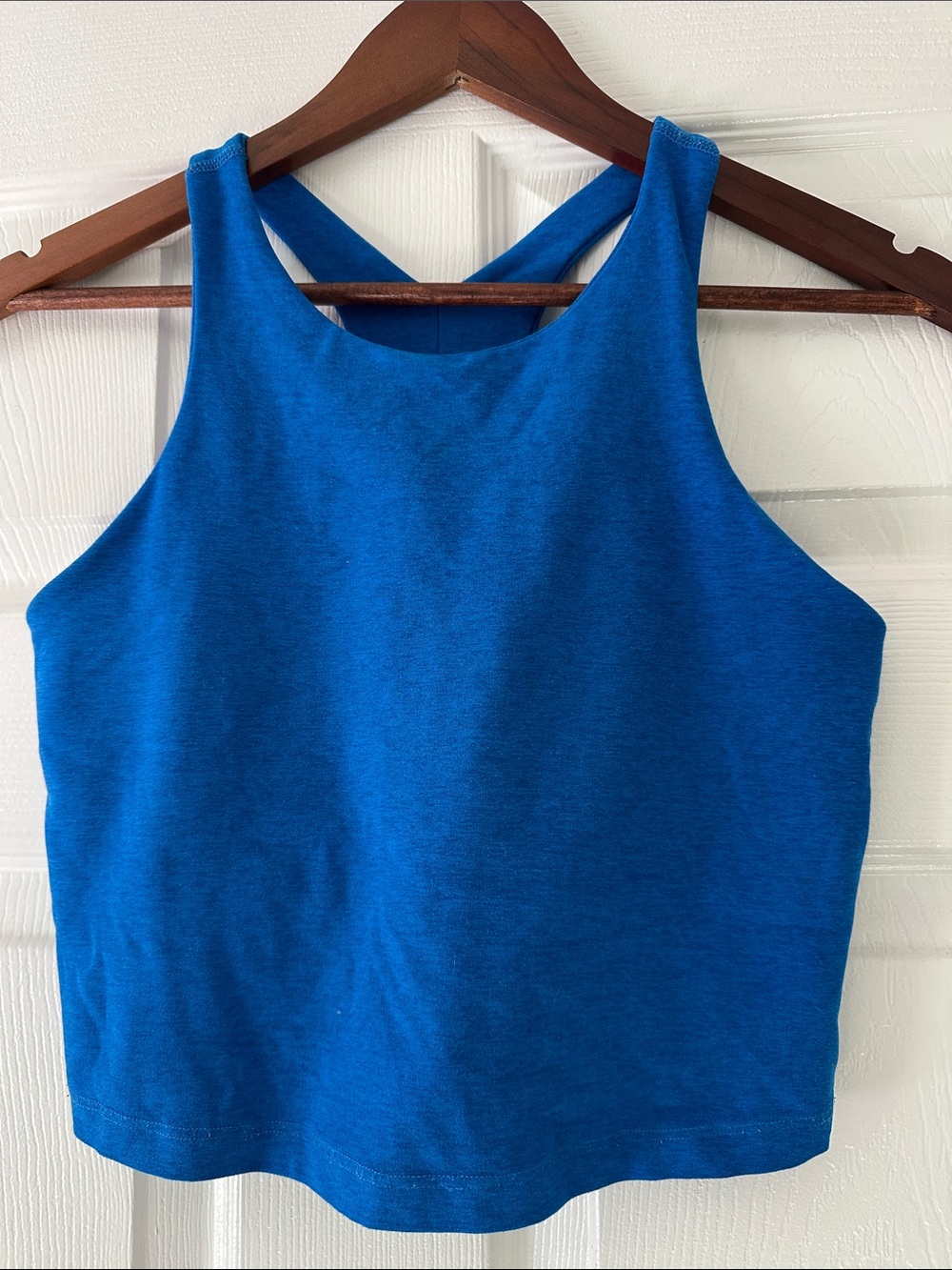 beyond yoga focus cropped tank